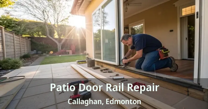 Patio Door Rail Repair Callaghan, Edmonton - AB