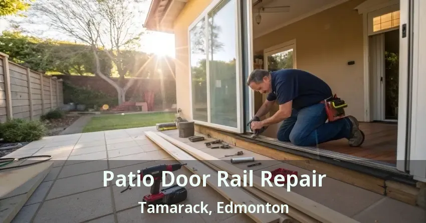 Patio Door Rail Repair Tamarack, Edmonton - AB