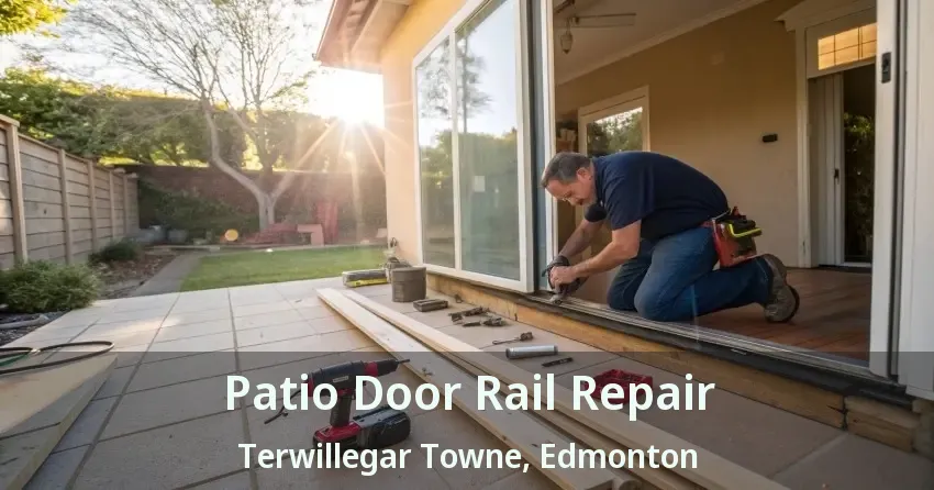 Patio Door Rail Repair Terwillegar Towne, Edmonton - AB