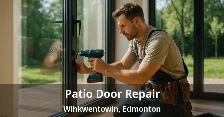 Patio Door Repair Wihkwentowin, Edmonton - AB