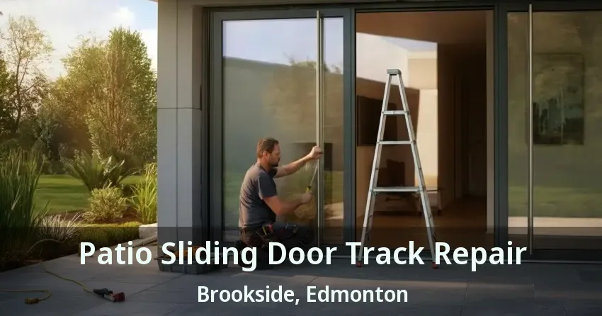 Patio Sliding Door Track Repair Brookside, Edmonton - AB