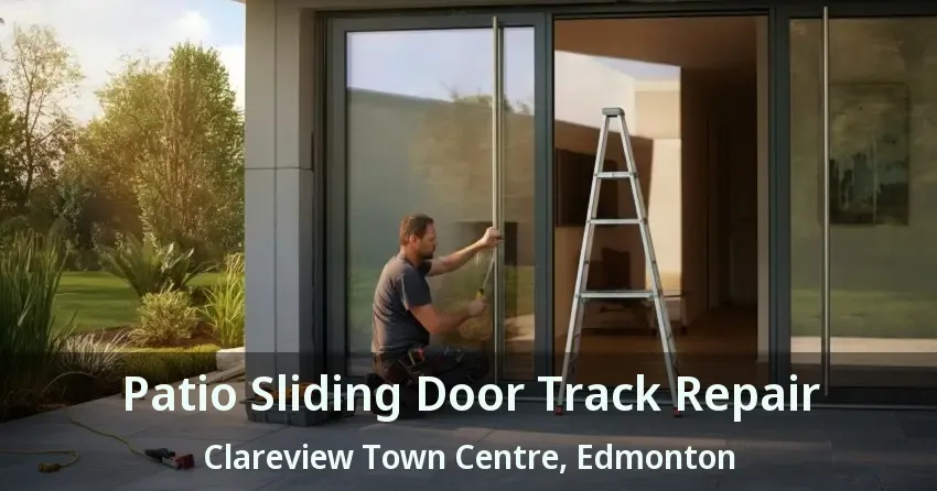 Patio Sliding Door Track Repair Clareview Town Centre, Edmonton - AB