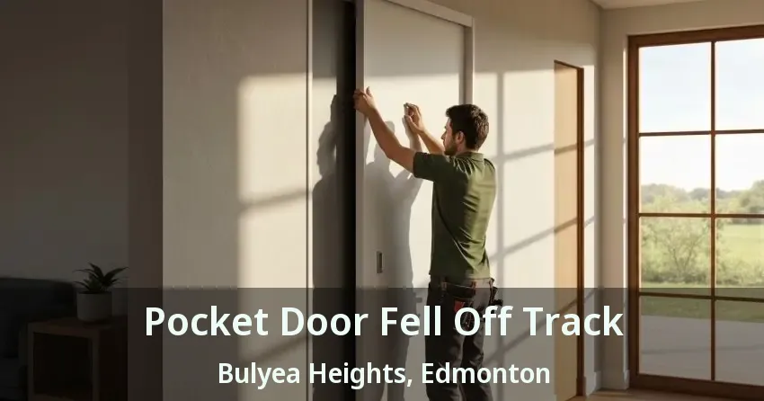 Pocket Door Fell Off Track Bulyea Heights, Edmonton - AB