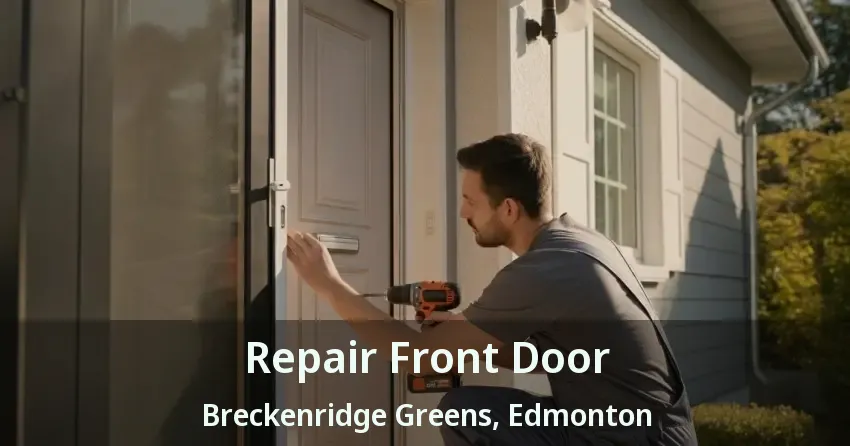 Repair Front Door Breckenridge Greens, Edmonton - AB