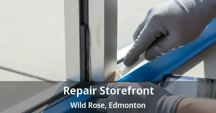Repair Storefront Wild Rose, Edmonton - AB