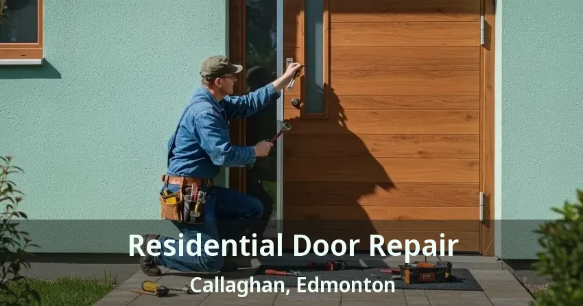 Residential Door Repair Callaghan, Edmonton - AB