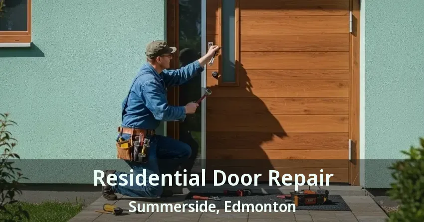 Residential Door Repair Summerside, Edmonton - AB