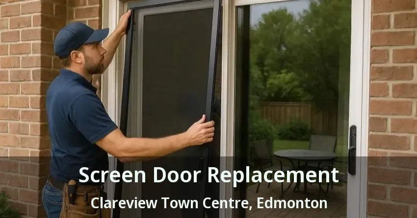 Screen Door Replacement Clareview Town Centre, Edmonton - AB