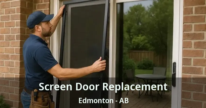 Screen Door Replacement Edmonton - AB