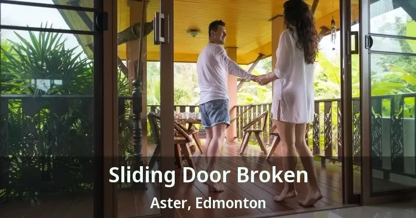 Sliding Door Broken Aster, Edmonton - AB