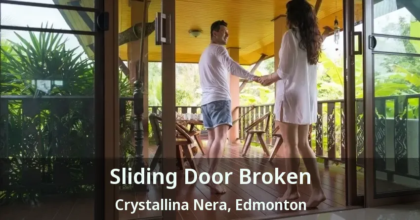 Sliding Door Broken Crystallina Nera, Edmonton - AB
