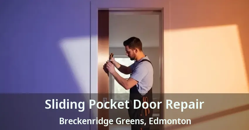 Sliding Pocket Door Repair Breckenridge Greens, Edmonton - AB