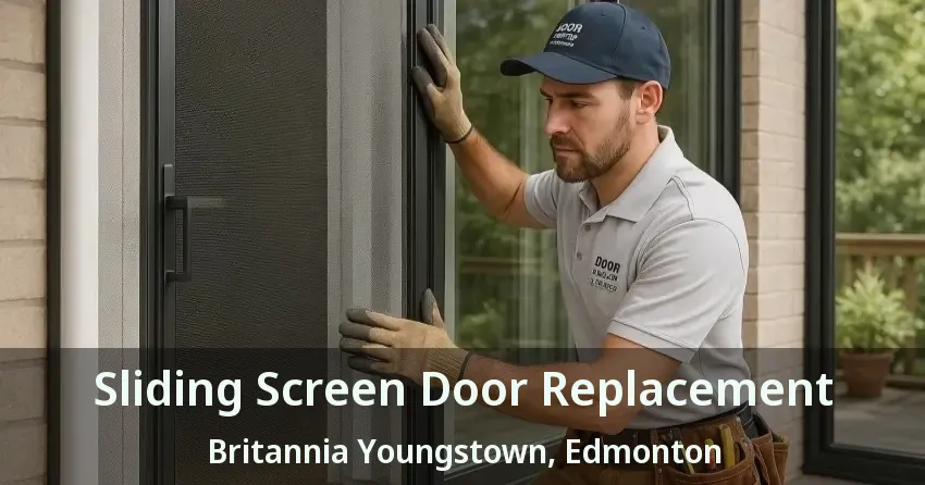 Sliding Screen Door Replacement Britannia Youngstown, Edmonton - AB