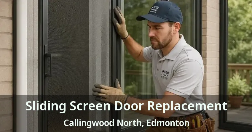 Sliding Screen Door Replacement Callingwood North, Edmonton - AB