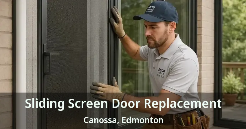Sliding Screen Door Replacement Canossa, Edmonton - AB