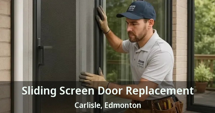 Sliding Screen Door Replacement Carlisle, Edmonton - AB