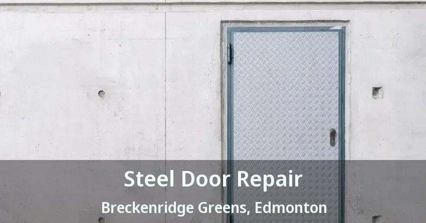 Steel Door Repair Breckenridge Greens, Edmonton - AB