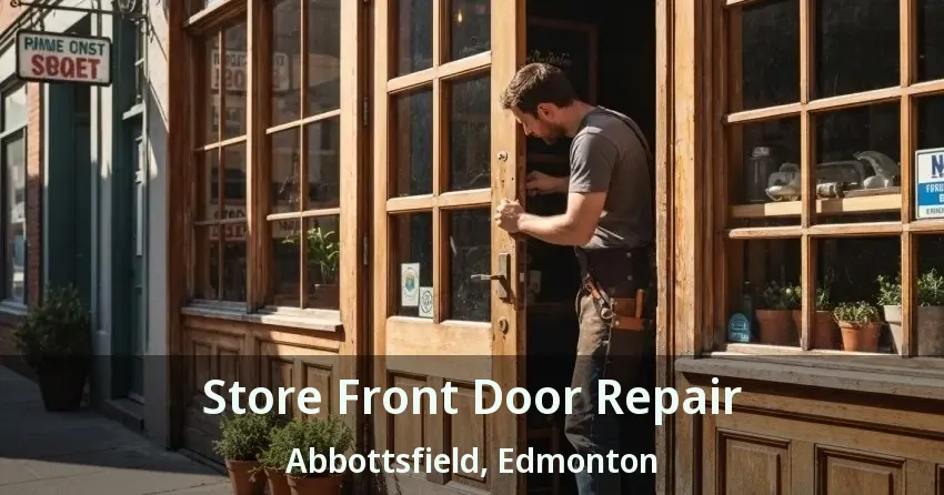 Store Front Door Repair Abbottsfield, Edmonton - AB