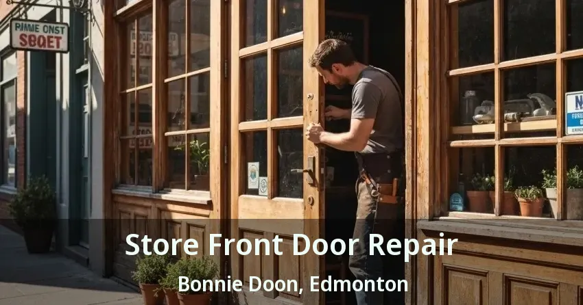 Store Front Door Repair Bonnie Doon, Edmonton - AB