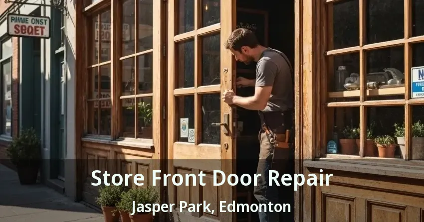 Store Front Door Repair Jasper Park, Edmonton - AB