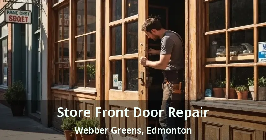 Store Front Door Repair Webber Greens, Edmonton - AB