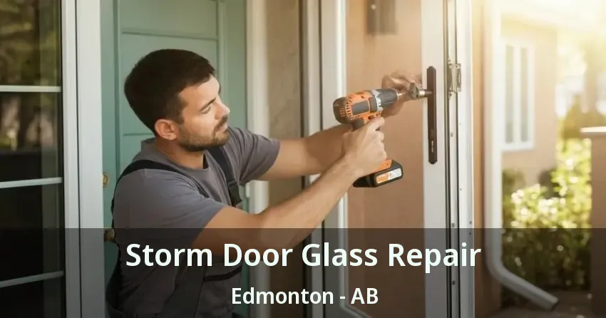 Storm Door Glass Repair Edmonton - AB