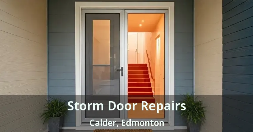 Storm Door Repairs Calder, Edmonton - AB