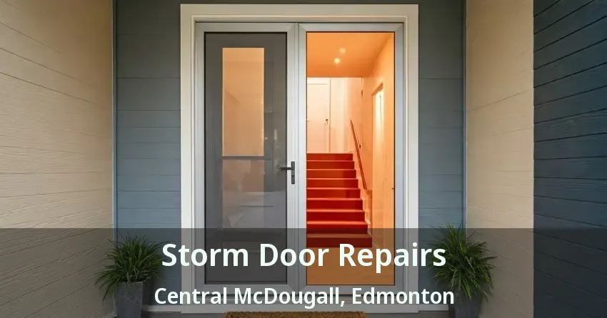 Storm Door Repairs Central McDougall, Edmonton - AB