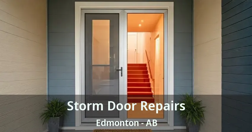 Storm Door Repairs Edmonton - AB
