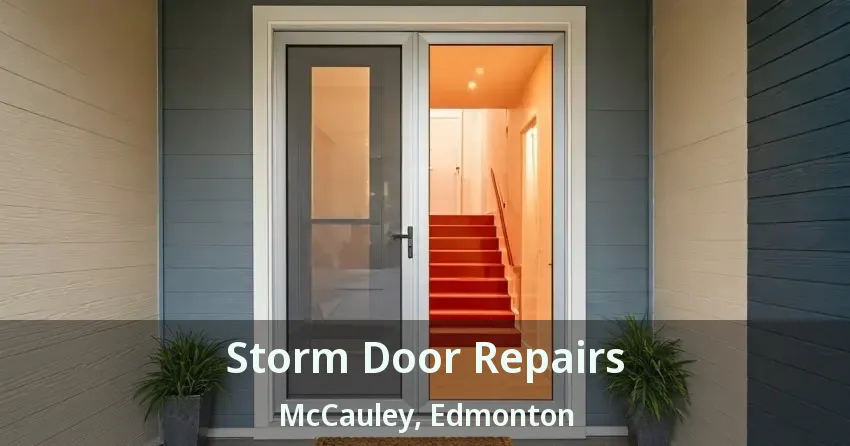 Storm Door Repairs McCauley, Edmonton - AB