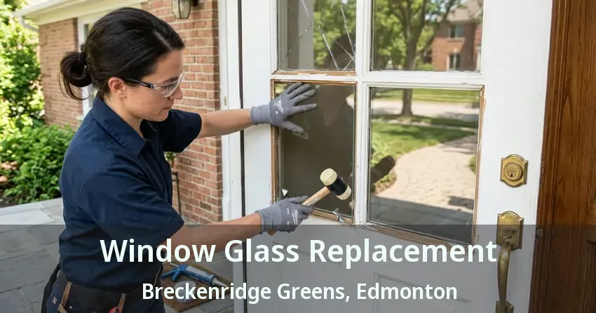 Window Glass Replacement Breckenridge Greens, Edmonton - AB